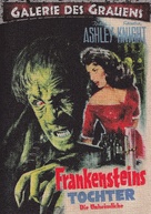 Frankenstein&#039;s Daughter - German DVD movie cover (xs thumbnail)