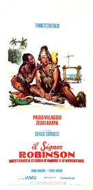 Signor Robinson, mostruosa storia d&#039;amore e d&#039;avventure, Il - Italian Movie Poster (xs thumbnail)