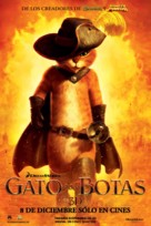 Puss in Boots - Chilean Movie Poster (xs thumbnail)
