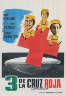 Tres de la Cruz Roja - Spanish Movie Poster (xs thumbnail)