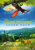 Das gr&uuml;ne Wunder - Unser Wald - German Movie Poster (xs thumbnail)