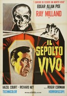 Premature Burial - Italian Movie Poster (xs thumbnail)