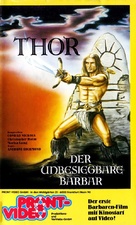 Thor il conquistatore - German VHS movie cover (xs thumbnail)