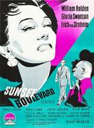 Sunset Blvd. - Danish Movie Poster (xs thumbnail)