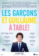Les gar&ccedil;ons et Guillaume, &agrave; table! - Canadian Movie Poster (xs thumbnail)