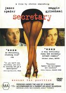 Secretary - Australian DVD movie cover (xs thumbnail)
