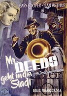 Mr. Deeds Goes to Town - German Movie Poster (xs thumbnail)
