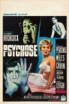 Psycho - Belgian Movie Poster (xs thumbnail)