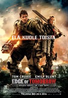 Edge of Tomorrow - Finnish Movie Poster (xs thumbnail)