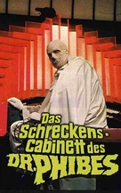 The Abominable Dr. Phibes - German VHS movie cover (xs thumbnail)