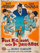 Abbott and Costello Meet Dr. Jekyll and Mr. Hyde - French Movie Poster (xs thumbnail)