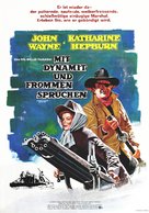 Rooster Cogburn - German Movie Poster (xs thumbnail)