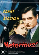 Notorious - Australian DVD movie cover (xs thumbnail)