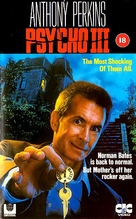 Psycho III - British VHS movie cover (xs thumbnail)