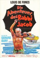 Les aventures de Rabbi Jacob - German Movie Poster (xs thumbnail)
