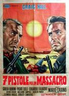 Sette pistole per un massacro - Italian Movie Poster (xs thumbnail)