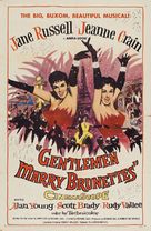 Gentlemen Marry Brunettes - Movie Poster (xs thumbnail)