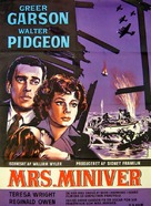Mrs. Miniver - Danish Movie Poster (xs thumbnail)