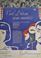 Viel L&auml;rm um nichts - German Movie Poster (xs thumbnail)