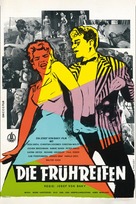 Die Fr&uuml;hreifen - German Movie Poster (xs thumbnail)