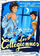 Les coll&eacute;giennes - French Movie Poster (xs thumbnail)
