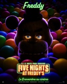 Five Nights at Freddy&#039;s - French Movie Poster (xs thumbnail)