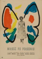Love in the Afternoon - Polish Movie Poster (xs thumbnail)