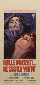 Mille peccati... nessuna virt&ugrave; - Italian Movie Poster (xs thumbnail)