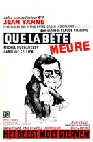 Que la b&ecirc;te meure - Belgian Movie Poster (xs thumbnail)