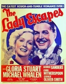 The Lady Escapes - Movie Poster (xs thumbnail)