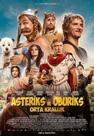 Ast&eacute;rix &amp; Ob&eacute;lix: L&#039;Empire du Milieu - Turkish Movie Poster (xs thumbnail)
