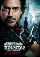 Sherlock Holmes: A Game of Shadows - Romanian Movie Poster (xs thumbnail)