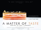 A Matter of Taste: Serving Up Paul Liebrandt - British Movie Poster (xs thumbnail)