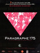 Paragraph 175 - French Movie Poster (xs thumbnail)