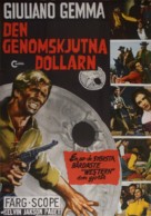 Un dollaro bucato - Swedish Movie Poster (xs thumbnail)