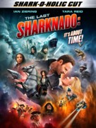 The Last Sharknado: It&#039;s About Time - DVD movie cover (xs thumbnail)