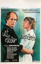 Uit elkaar - Belgian Movie Poster (xs thumbnail)