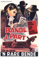 Bande &agrave; part - Belgian Movie Poster (xs thumbnail)