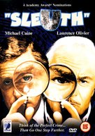 Sleuth - British DVD movie cover (xs thumbnail)