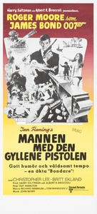 The Man With The Golden Gun - Swedish Movie Poster (xs thumbnail)
