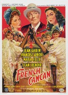 French Cancan - Belgian Movie Poster (xs thumbnail)