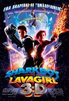 The Adventures of Sharkboy and Lavagirl 3-D - Norwegian Movie Poster (xs thumbnail)