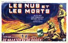 The Naked and the Dead - Belgian Movie Poster (xs thumbnail)