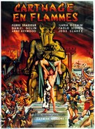 Cartagine in fiamme - French Movie Poster (xs thumbnail)