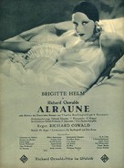 Alraune - German Movie Poster (xs thumbnail)