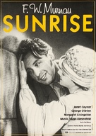 Sunrise: A Song of Two Humans - German Movie Poster (xs thumbnail)
