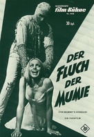 The Mummy&#039;s Shroud - German poster (xs thumbnail)