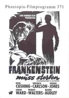 Frankenstein Must Be Destroyed - German poster (xs thumbnail)