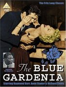 The Blue Gardenia - British DVD movie cover (xs thumbnail)
