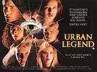Urban Legend - British Movie Poster (xs thumbnail)